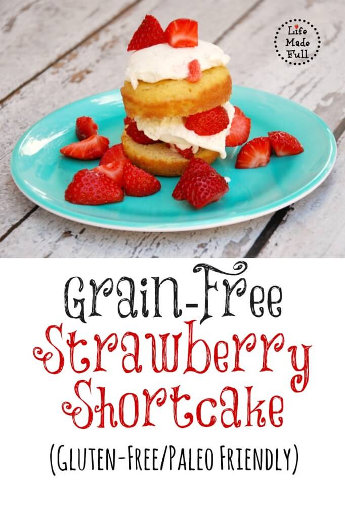 grain free strawberry shortcake