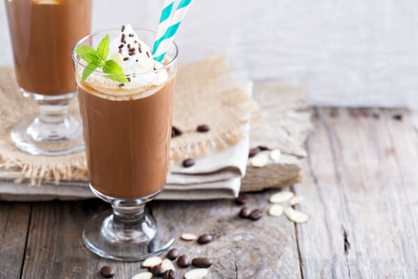 Paleo frappuccino - SOOO yummy, and so much better for you than Starbucks@