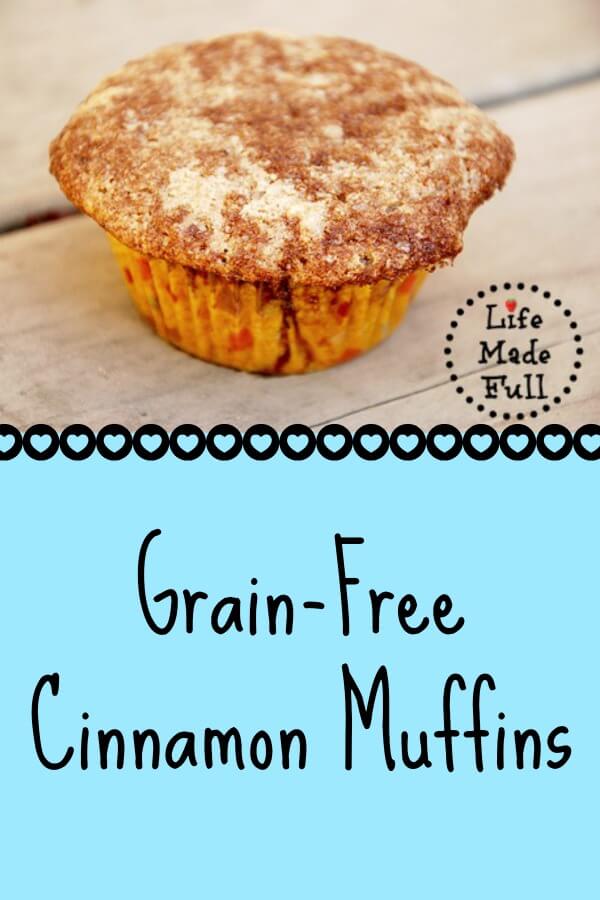 Grain Free Cinnamon Muffins