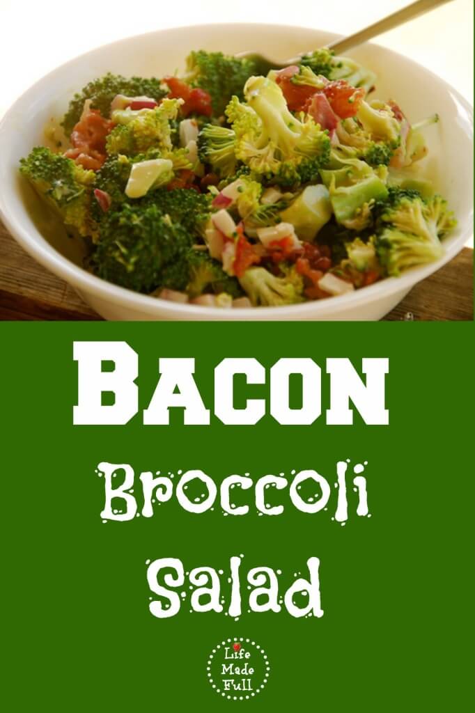 bacon-broccoli salad