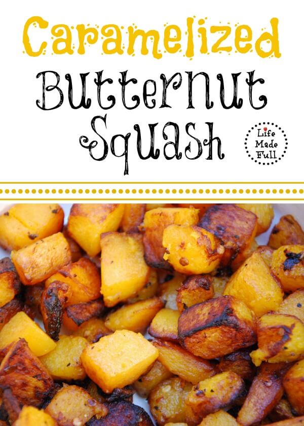 Caramelized Butternut Squash - Gluten Free, Paleo! My kids favorite way of eating butternut squash! 