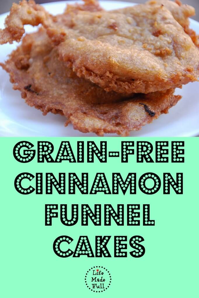 This Paleo funnel cake is AMAZING! Seriously better than the junk at the fair!