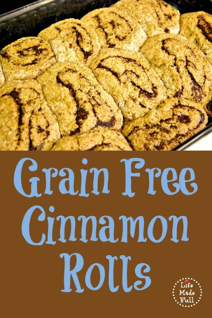 Grain Free Cinnamon Rolls