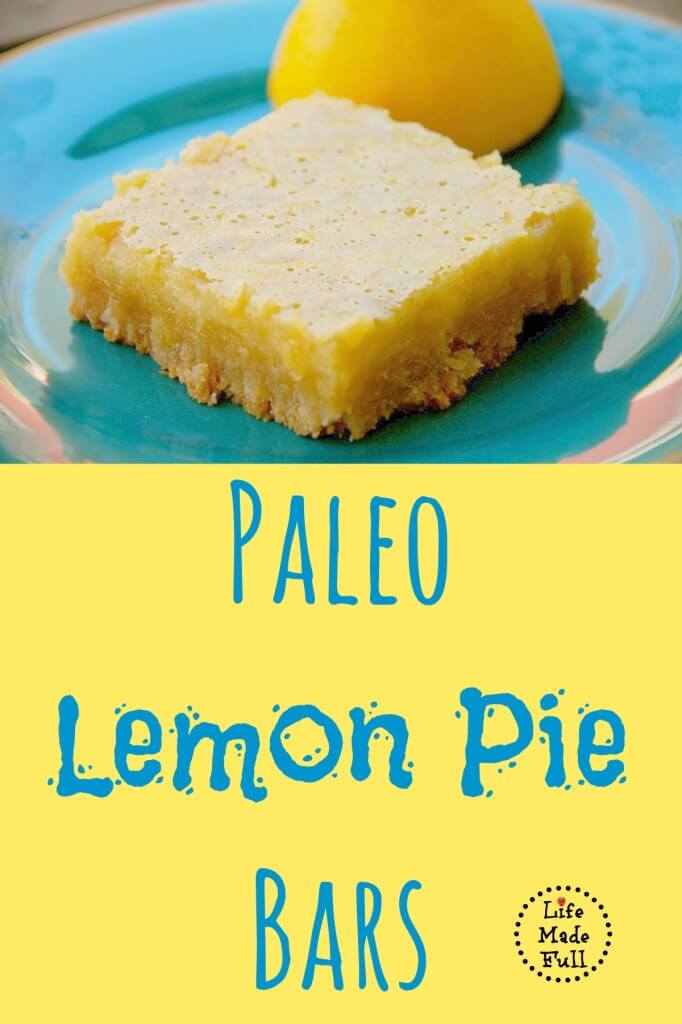 Paleo Lemon Bars - these are divine!