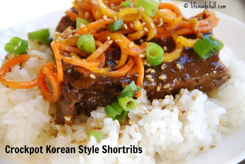 crockpot korean style shortribs