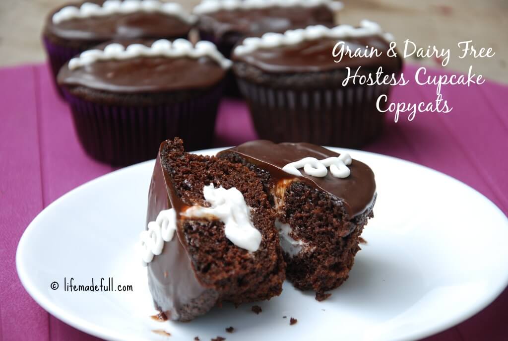 grain free hostess cupcakes