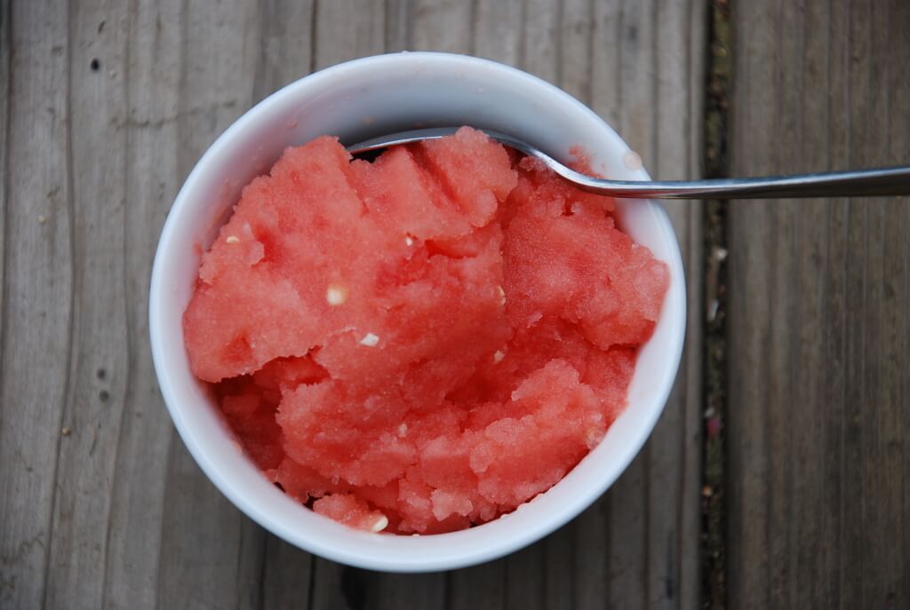 2 ingredient watermelon sorbet
