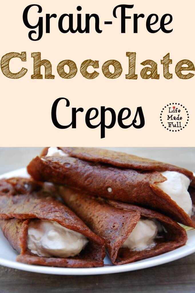 grain free chocolate crepes