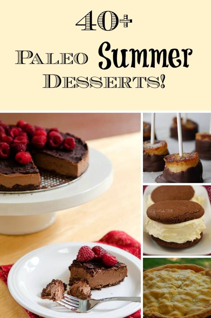 40 paleo summer desserts