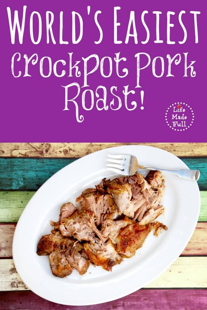 crockpot pork roast recipe
