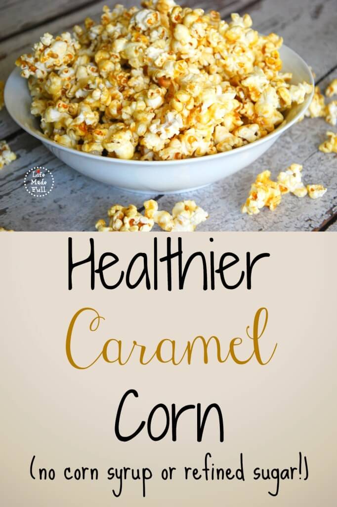 healthier caramel corn