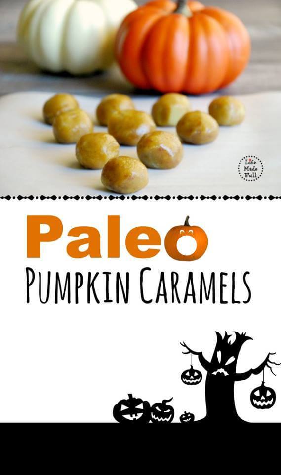 Paleo Pumpkin Caramels
