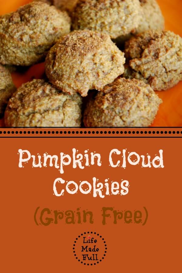 Pumpkin Cloud Cookies