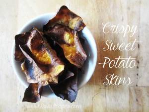 Crispy Sweet Potato Skins