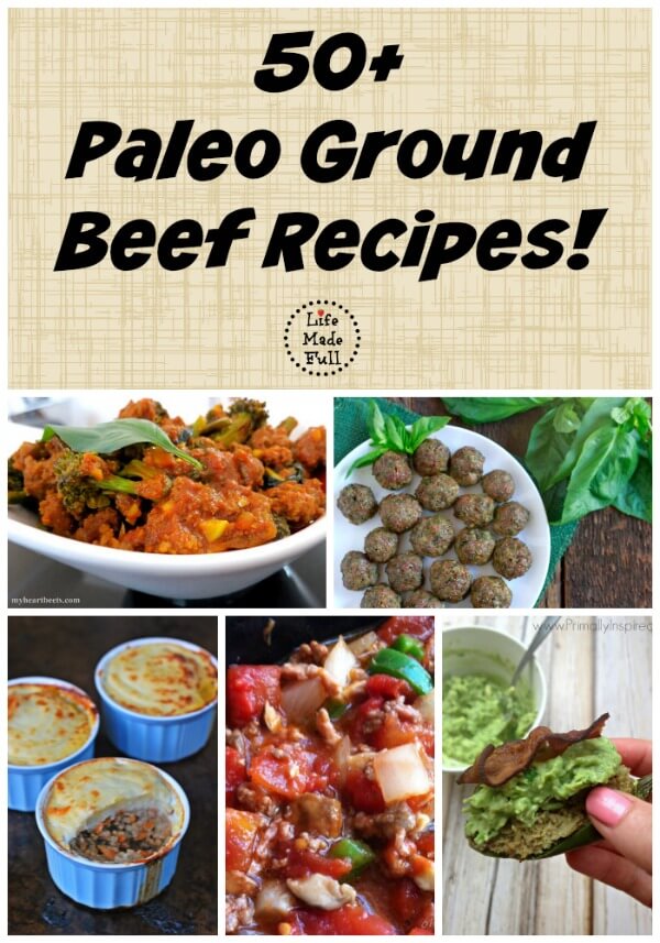 50 Paleo Ground Beef Recipes!