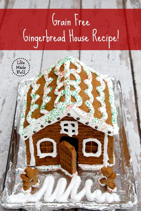 Grain Free Gingerbread House Recipe