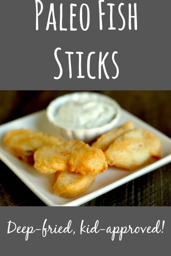 Paleo fish sticks--these are SOO awesome! Better than Gorton's, for sure.