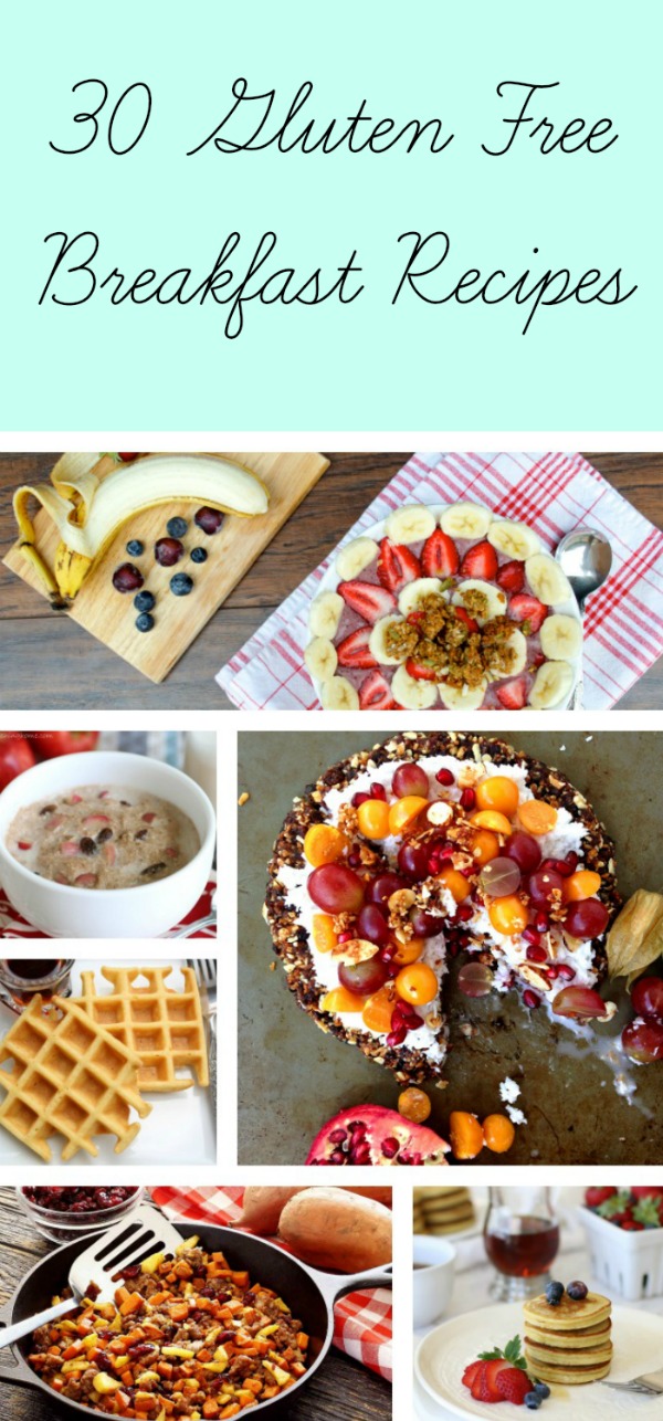 30 Gluten Free Breakfast Recipes!