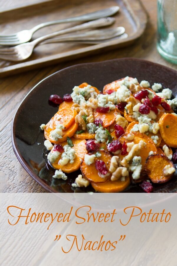 Honeyed Sweet Potato "Nachos" -- so amazing!