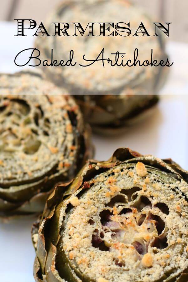 Parmesan Baked Artichokes--the BEST artichokes ever!