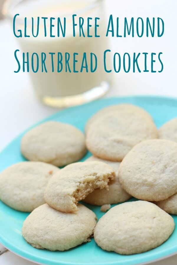 Gluten Free Almond Shortbread Cookies - the BEST GF cookies ever!