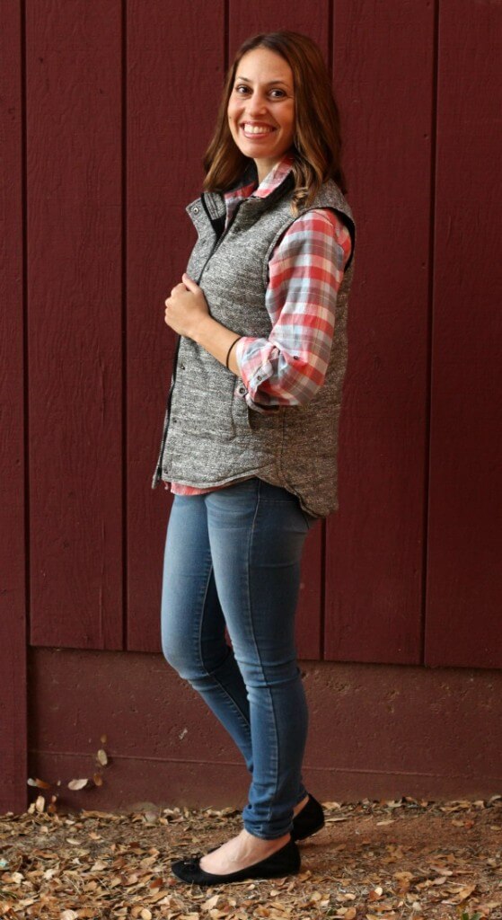 Skies are Blue Wels Quilted Puffer Vest 