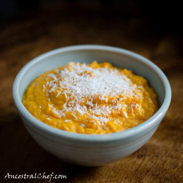 Simple, creamy, and delicious - this Coconut Sweet Potato Mash is to die for!