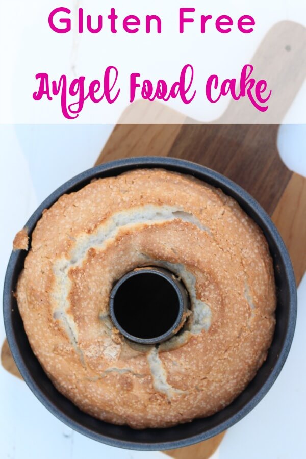 Gluten Free Angel Food Cake Recipe - Can't wait for strawberry season! | Life Made Full 