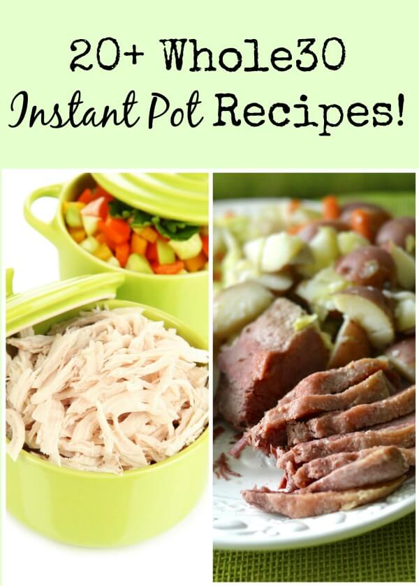 Whole30 Instant Pot Recipes! These are awesome!