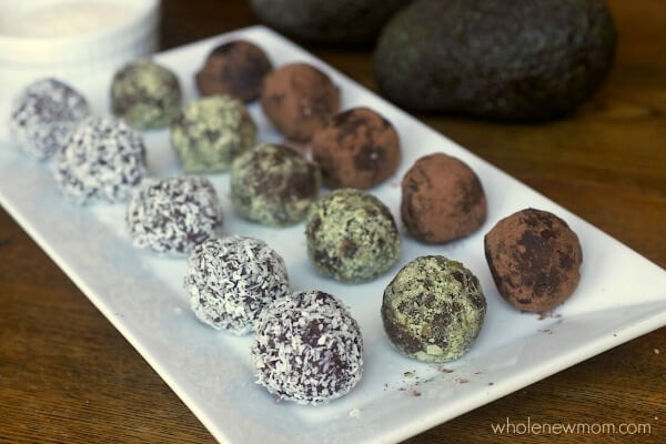 Chocolate Avocado Truffles - easy and sooo delicious, and good for you!