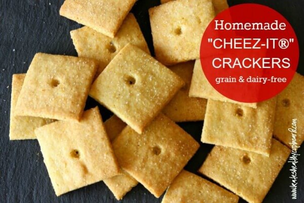 A dairy-free cheesy cracker recipe that you can feel good about eating!