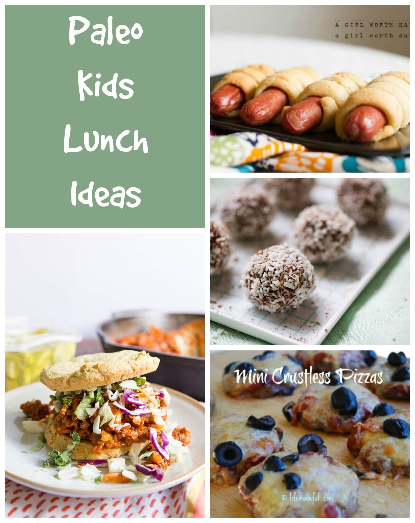 Paleo Kids Lunch Ideas