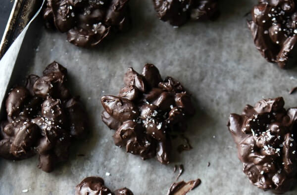 Salted Mexican Chocolate Clusters from Ditch the Wheat 2