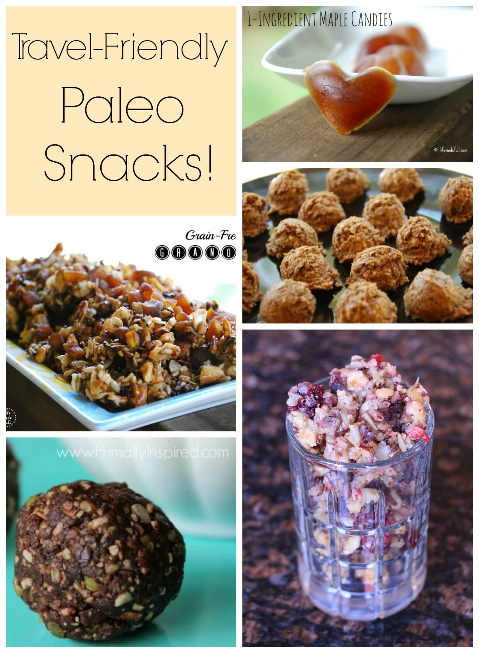 Travel-friendly paleo snacks - perfect for on-the-go!