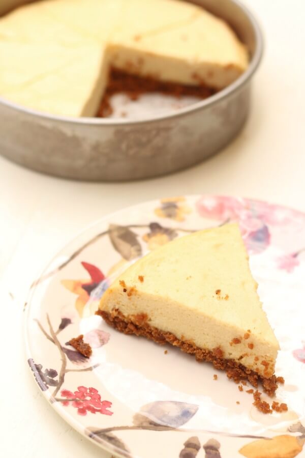 Gluten Free Cheesecake (in the Instant Pot!)