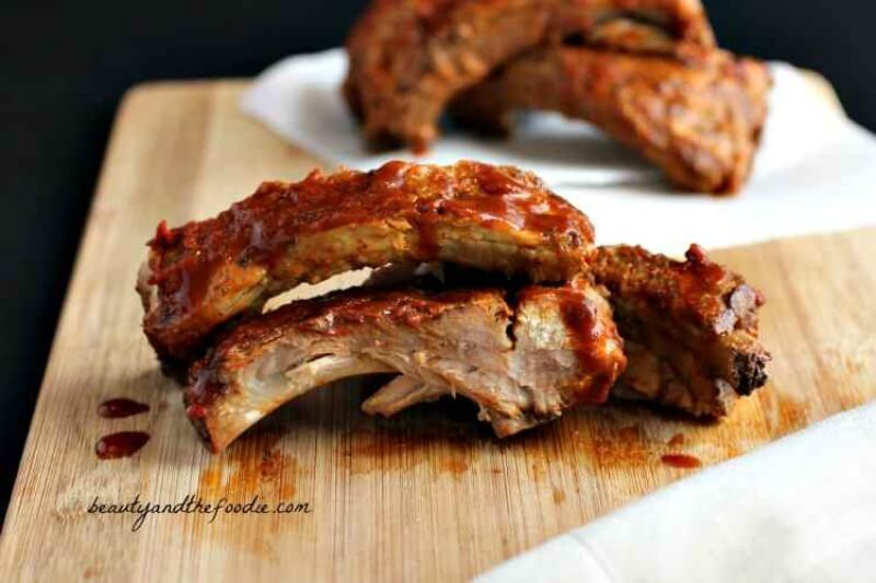 You are here: Home / Gluten and Grain Free, Low Carb Recipes / Crock Pot Pork Ribs With Killer Barbecue Sauce CROCK POT PORK RIBS WITH KILLER BARBECUE SAUCE 10 July, 2014 by Stacey 16 Comments CROCK POT PORK RIBS WITH KILLER BARBECUE SAUCE Crock Pot Pork Ribs with Killer Barbecue Sauce, Paleo, and low carb . beautyandthefoodie.com Crock Pot Pork Ribs with Killer Barbecue Sauce, Paleo, and low carb . beautyandthefoodie.com Crock Pot Pork Ribs with killer Barbecue Sauce - so easy and lip smacking good!