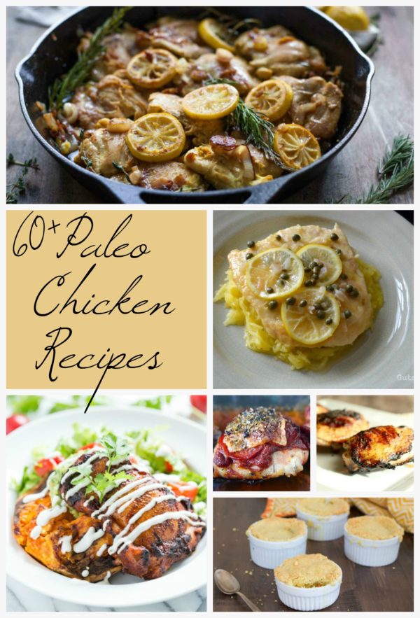 Collection of over 70 delicious Paleo Chicken Recipes!