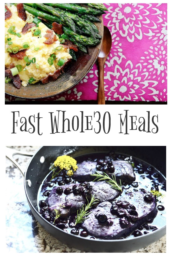 Fast Whole30 Meals! These are great!