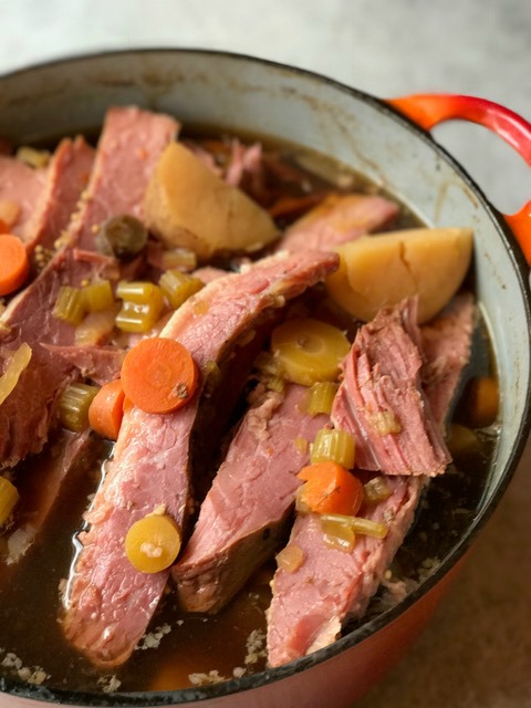 Paleo Corned Beef & Potatoes (for those who don't like cabbage!)