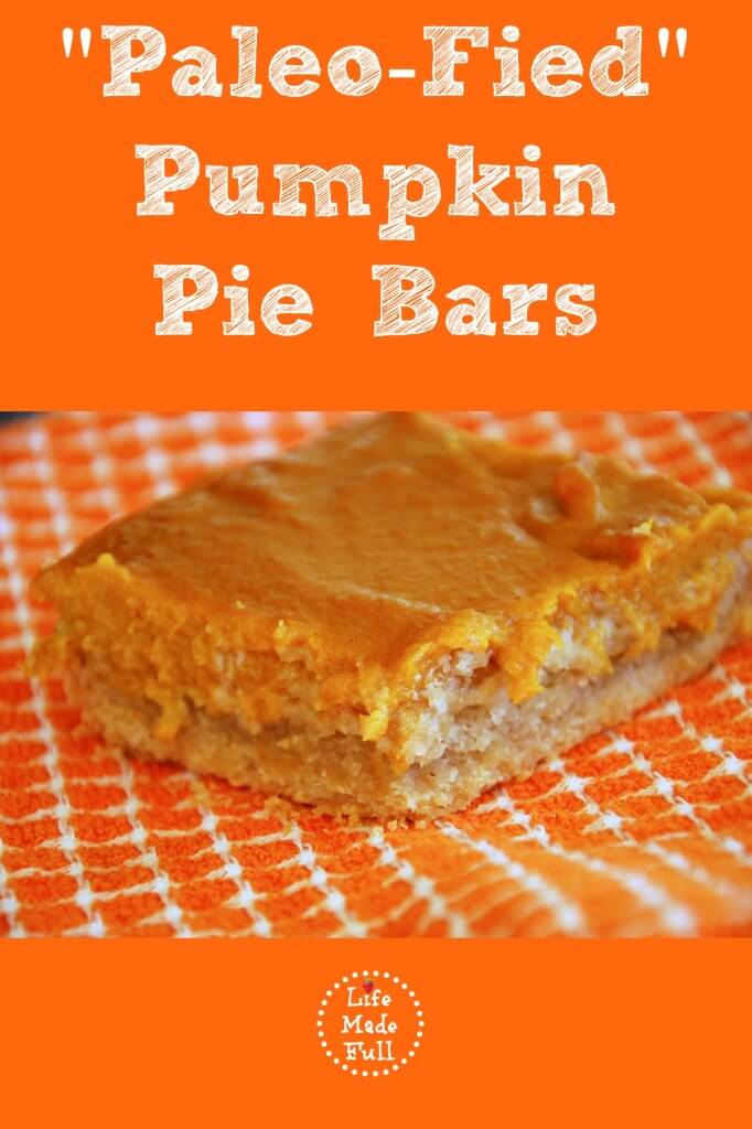 pumpkin pie bars