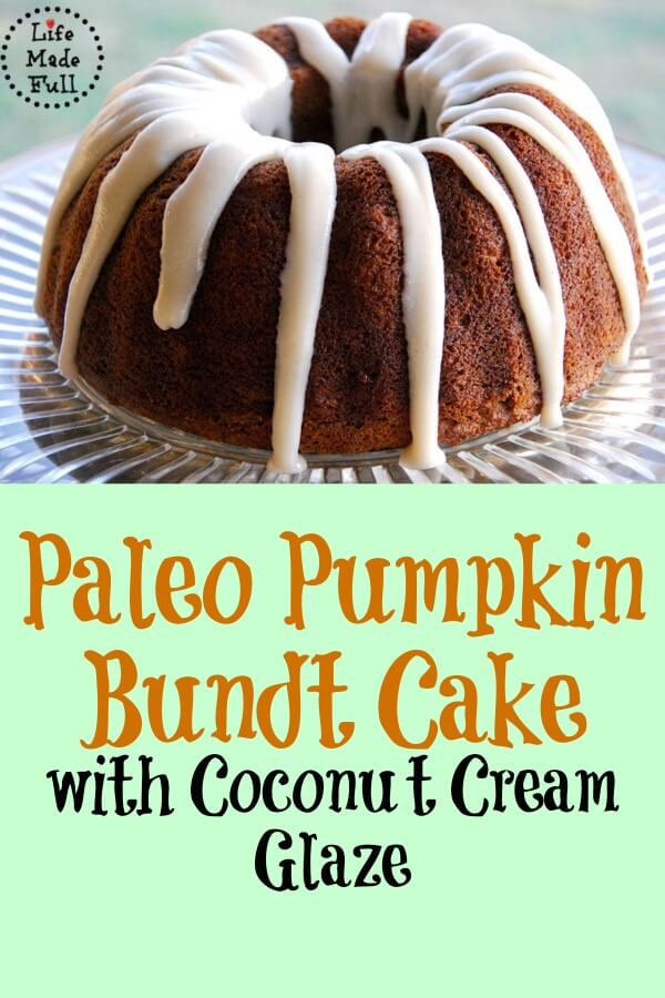 Paleo Pumpkin Bundt Cake